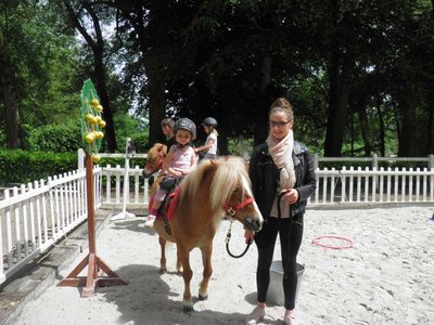 Baptême poney au Haras national du Pin