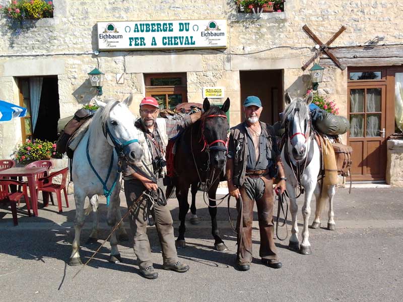 Auberge du Fer à cheval dans l'Orne en Normandie