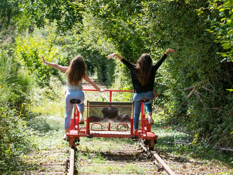 Vélo Rails des Andaines - Bagnoles de l'Orne