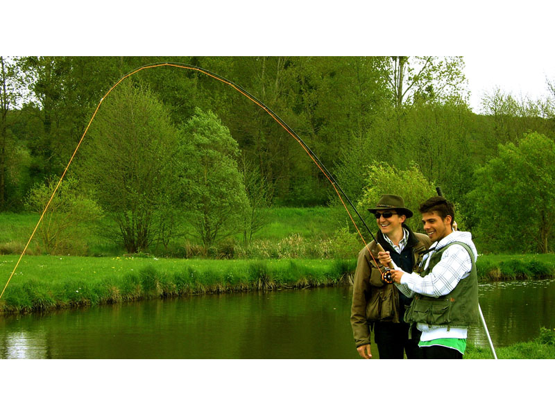 Pêche à la mouche - Moulin de Gémages