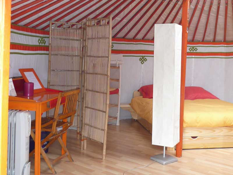Yourte sous les poiriers - Domfront