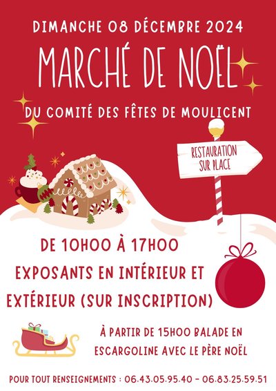 Marché de noel Moulicent