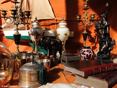 Brocante dans l'Orne en Normandie