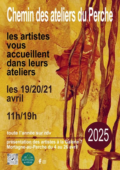 Chemin des ateliers 2025 affiche