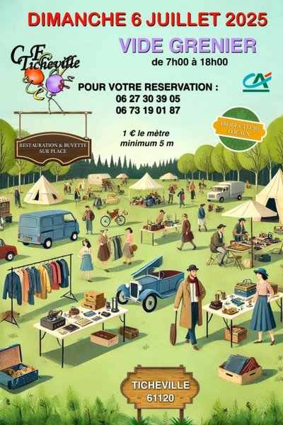 Vide-greniers à Ticheville