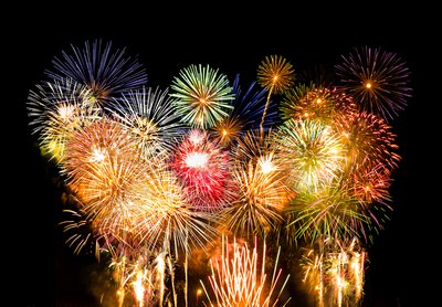 Feu artifice à Gacé