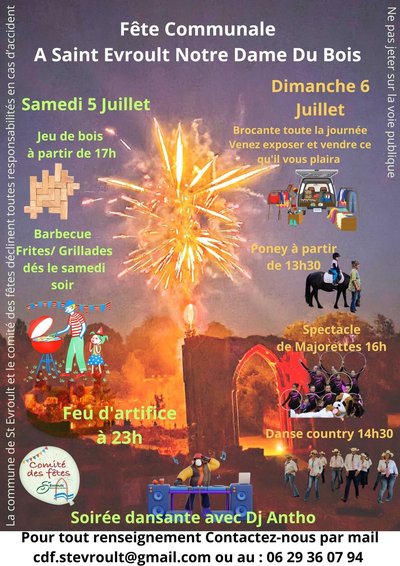 Fête communale St Evroult