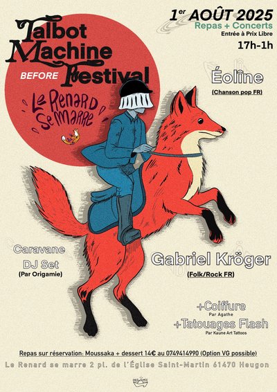 AFFICHE RENARD A4