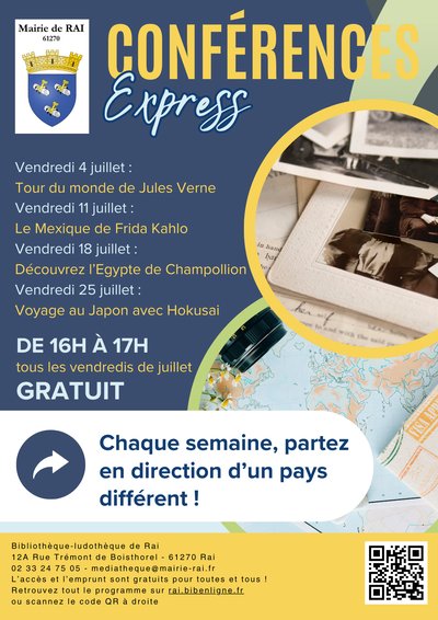 Conférence Express - Conférences colorblock