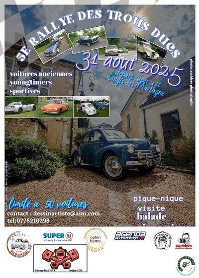 31 août rally des trous ducs