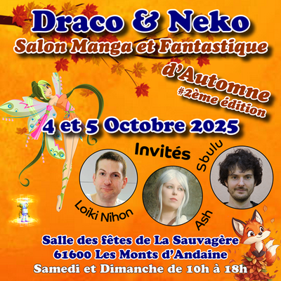 draco neko salon manga fantastique d'automne 2025