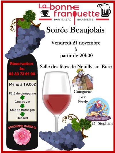 Soirée Beaujolais Neuilly