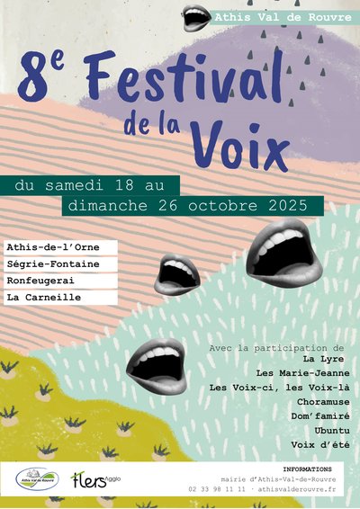 Affiche festival de la Voix