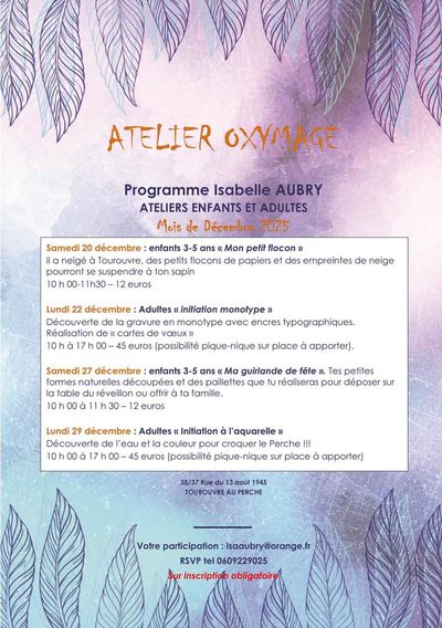 Atelier Initiation monotype