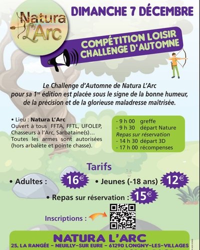 Compétition Natura larc 7 décembre