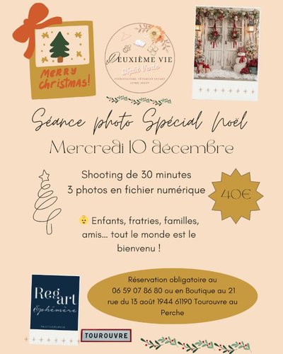 Séance photo spécial noël