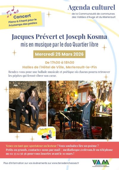 Musique en Poésie Merlerault-le-Pin