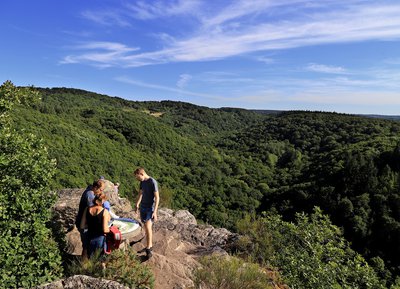 La Roche d'Oëtre en Suisse Normande, Orne