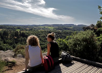 Site de la Roche d'Oëtre en Suisse Normande