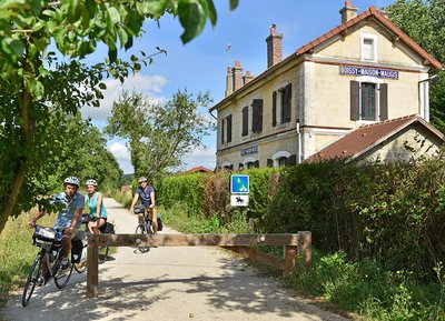 Boucle autour de la véloscénie à Boissy Maugis