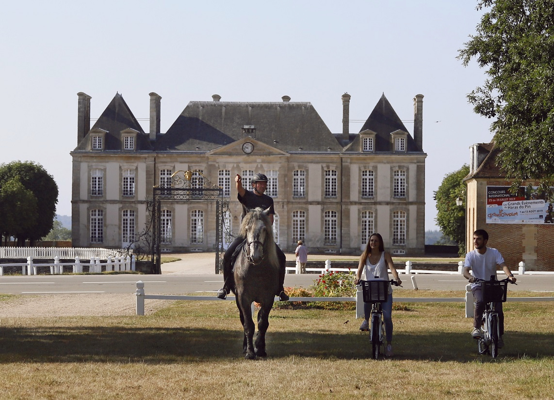 Haras national du Pin à vélo