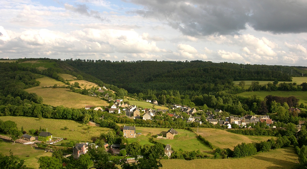 Vue sur Pont-Erambourg