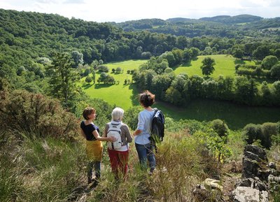 Rocher des Gardes, La Roche d'Oëtre en Suisse Normande