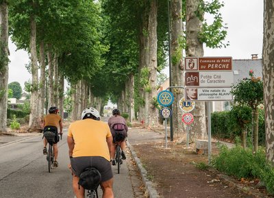 Arrivée à Mortagne-au-Perche