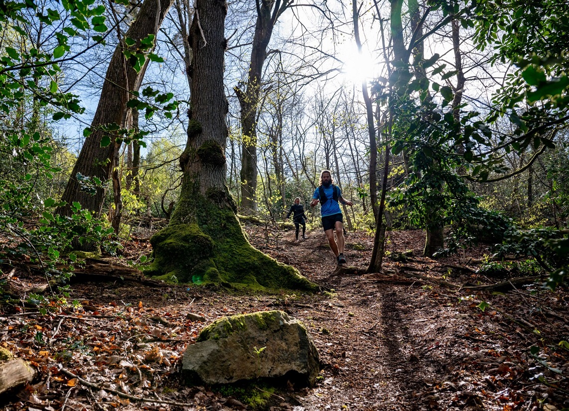 Trail en forêt d'Andaine, Bagnoles de l'Orne Normandie