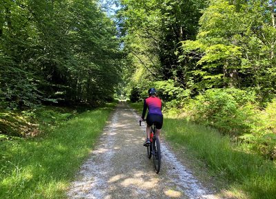 Gravel en forêt d'Andaine