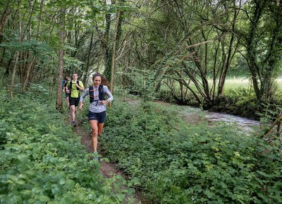 Trail autour de Domfront-en-Poiraie avec Sylvaine Cussot
