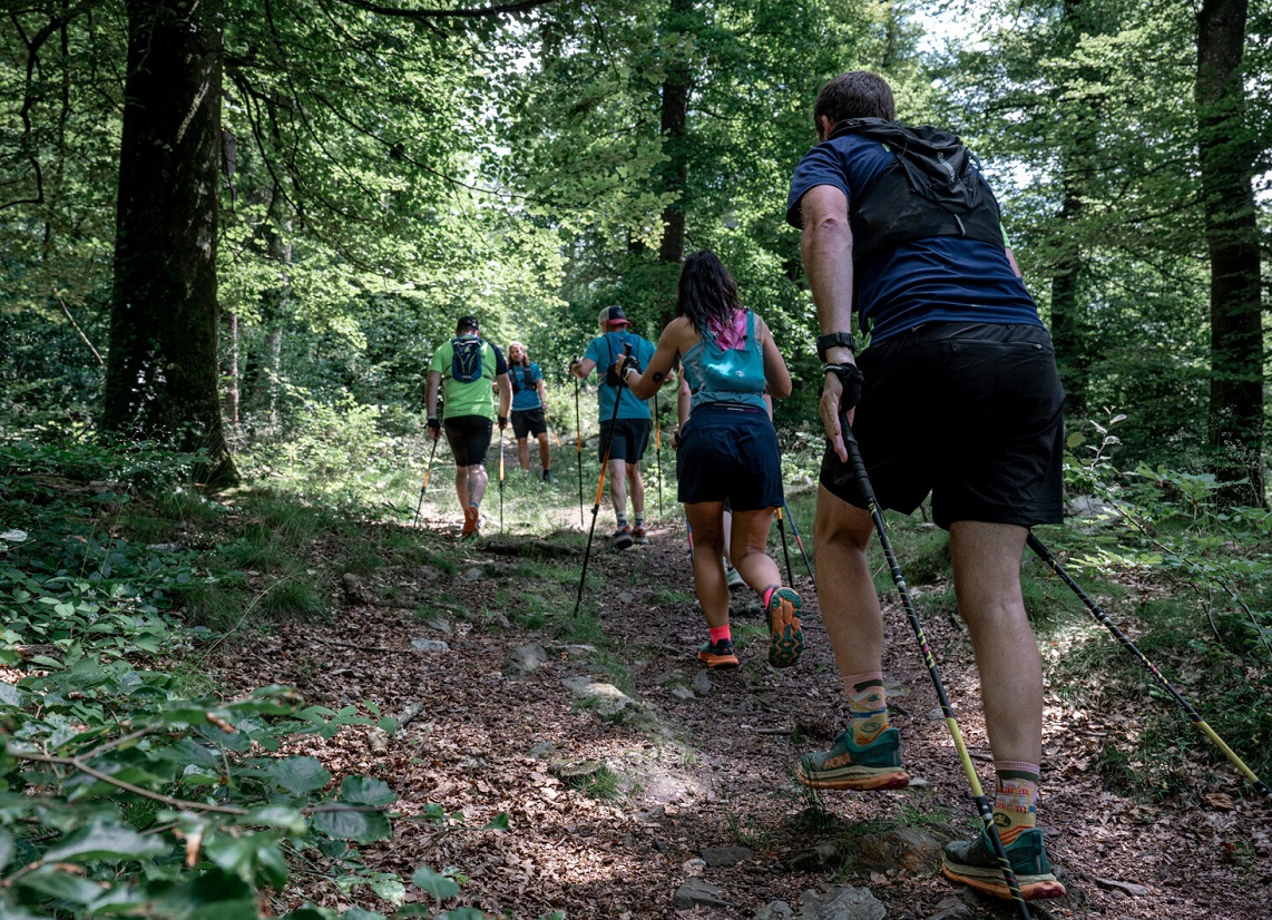 Marche Nordique en forêt des Andaines, dans l'Orne