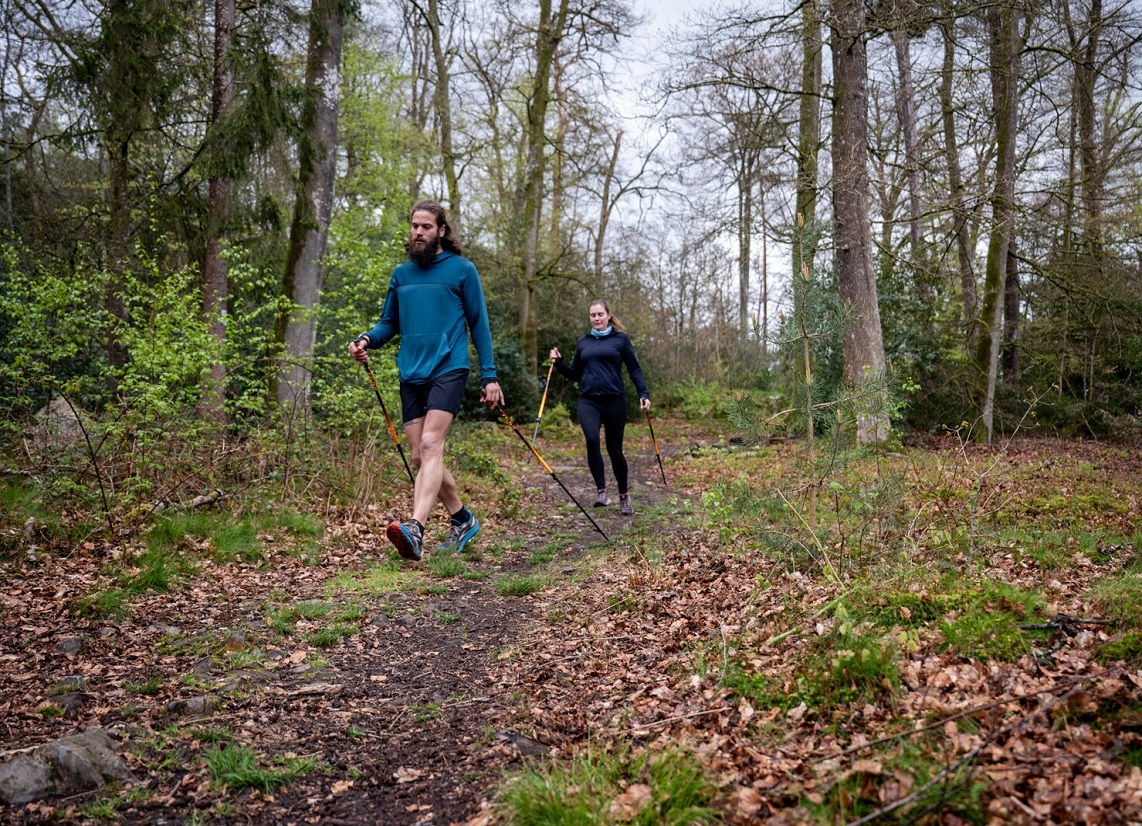 Marche Nordique en forêt des Andaines, dans l'Orne