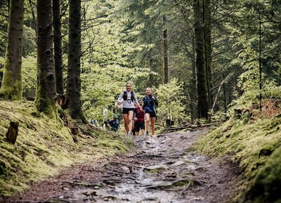 Trail en Forêt d'Ecouves avec Sylvaine Cussot
