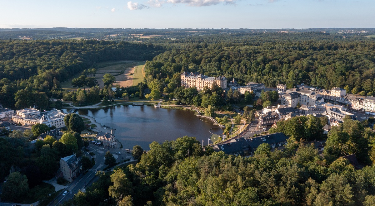 Station thermale de Bagnoles de l'Orne Normandie