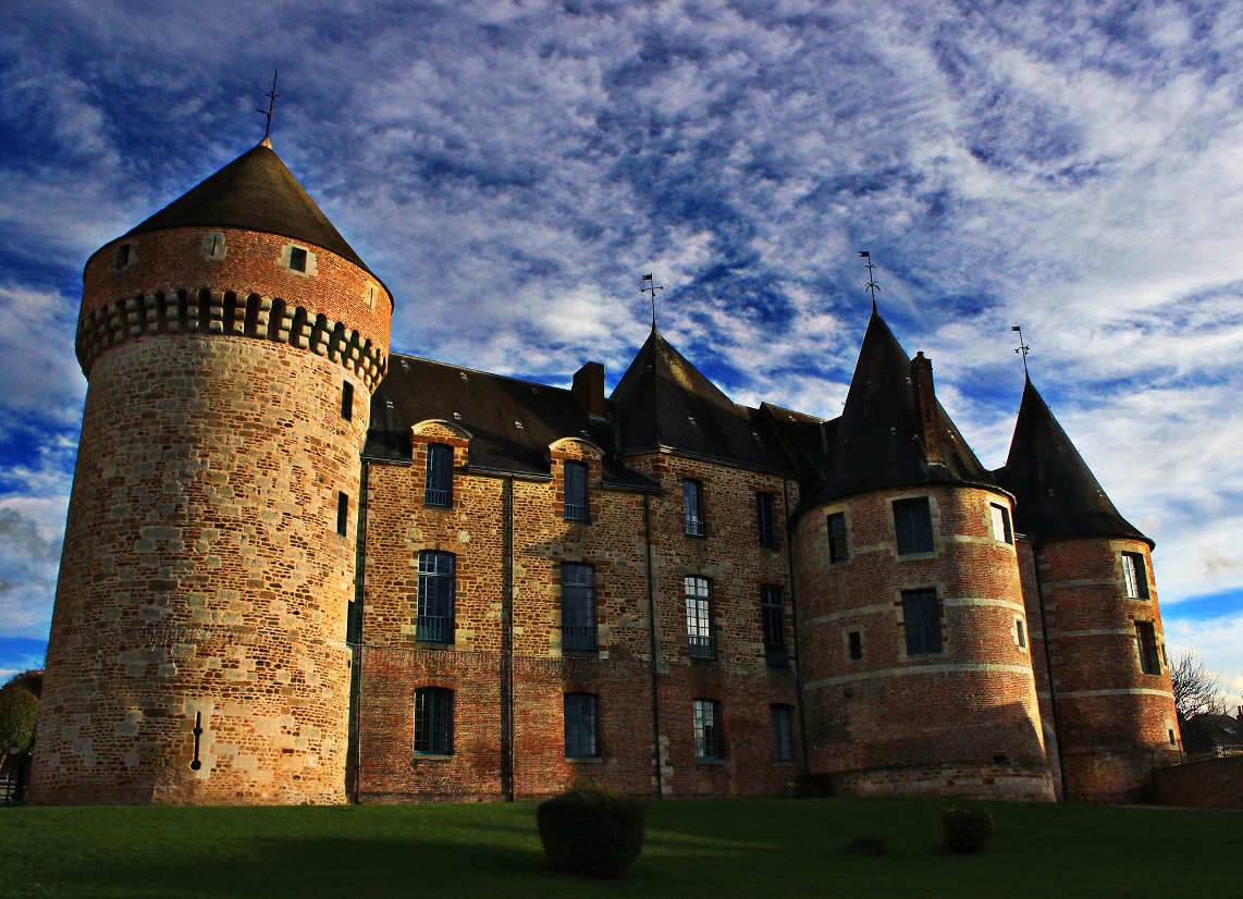 Château de Gacé, dans l'Orne en Normandie