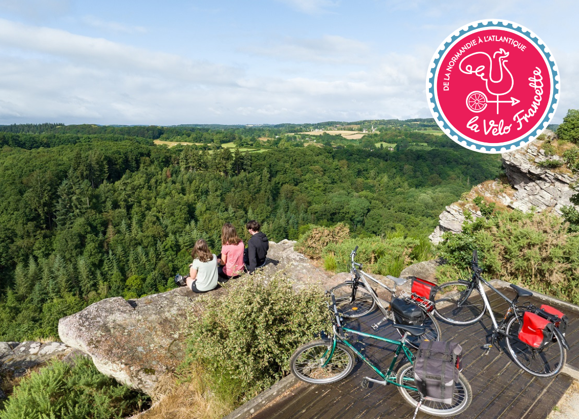 Vélo francette dénivelé sale