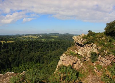 La Roche d'Oëtre en Suisse Normande, Orne